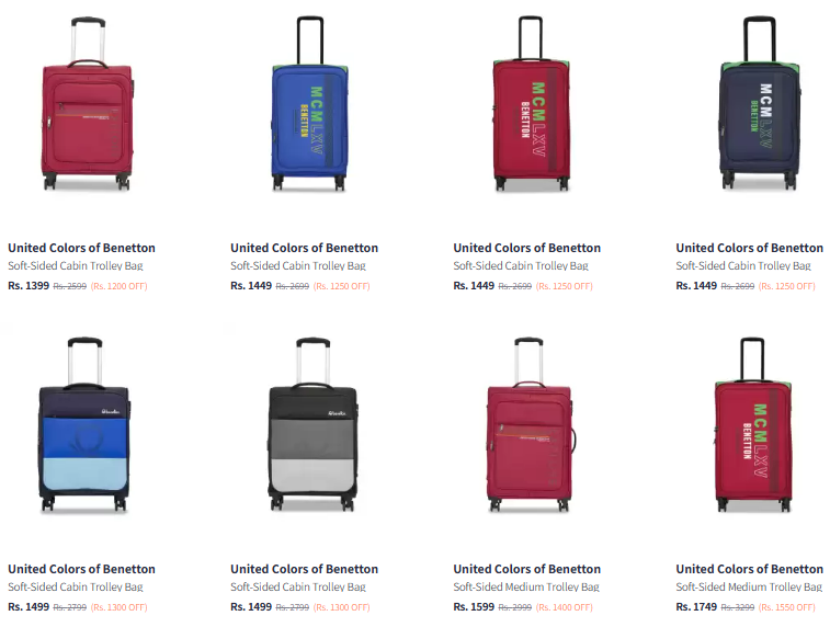 Image of UCB Luggages Starting At ₹1349