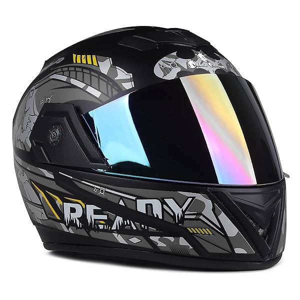 Image of URBAN CARRIER Dashing ISI Certified Full Face Helmet