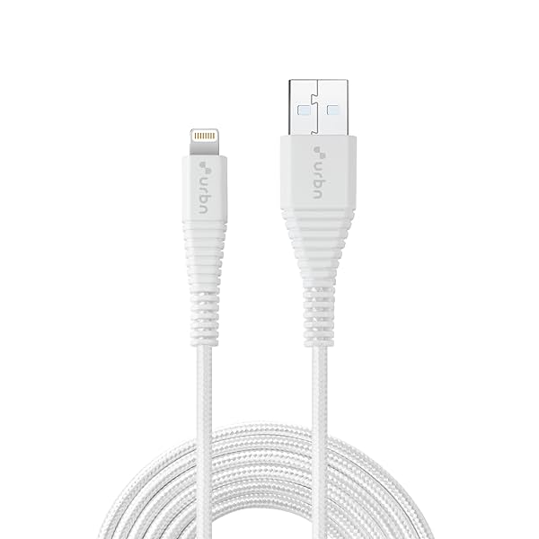 Image of URBN Nylon Braided Apple Certified Lightning to USB Charge