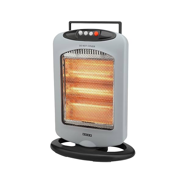 Image of USHA 4003 1200 Watt 3 Rod Halogen Heater