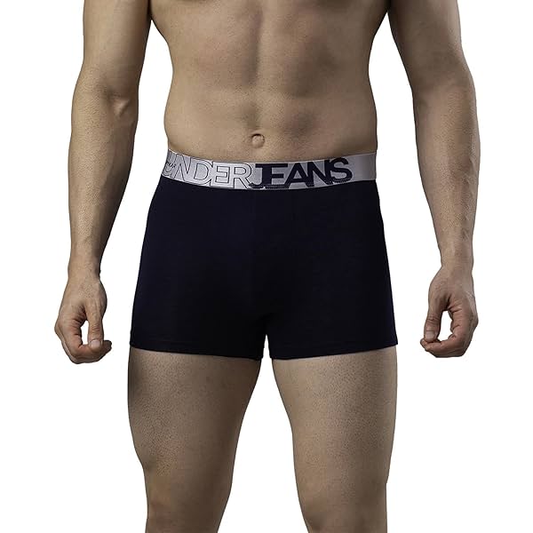 Image of Underjeans Men Cotton Blend Trunk