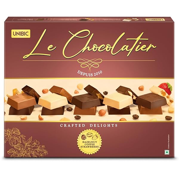 Image of Unibic Le Chocolatier| Assorted Chocolates| Chocolate Gift Pack |168 Gram.