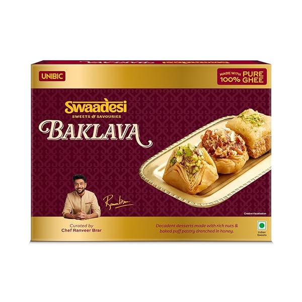 Image of Unibic Swaadesi Assorted Baklava 200g