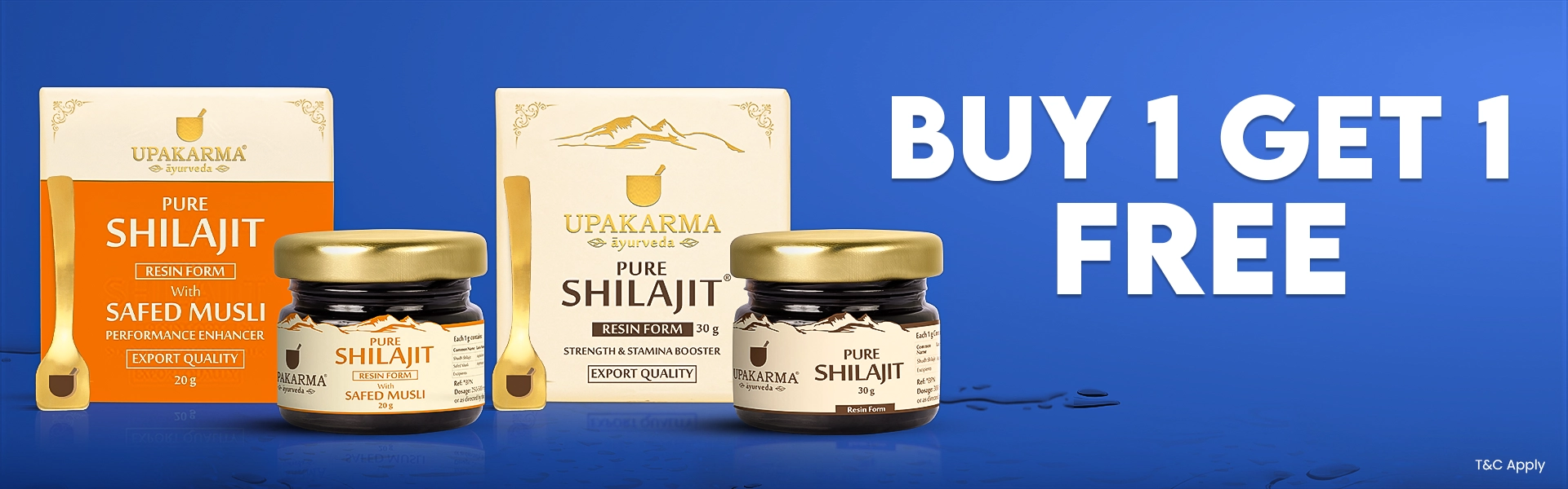 Image of Upakarma : Shilajit BOGO Offer ( Buy 1 Get 1 Free )