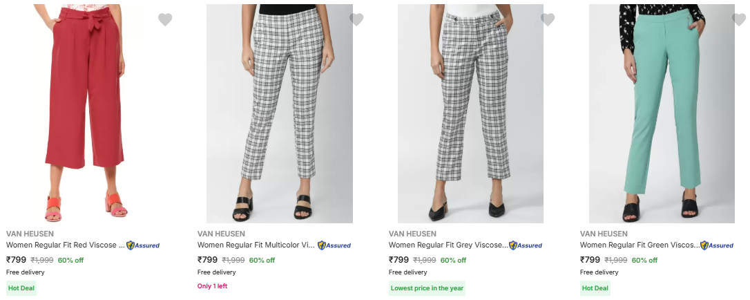 Image of VAN HEUSEN Women Trousers