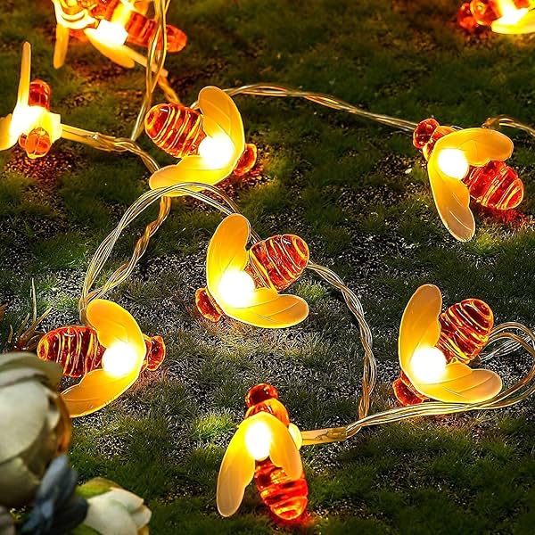 Image of VELOCIOUS Honey Bee String Lights (20 LEDs)