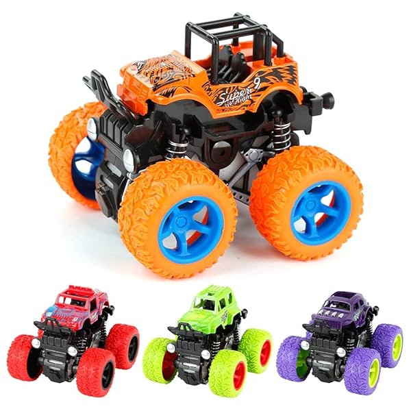 Image of VGRASSP Mini Monster Trucks (Set of 4)