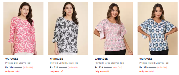 Image of Vairagee Women Clothing up to 90% Discount 
