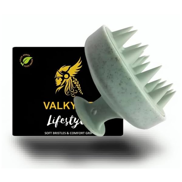 Image of Valkyrie Scalp Massager Shampoo Brush (100gms * pack of 3)