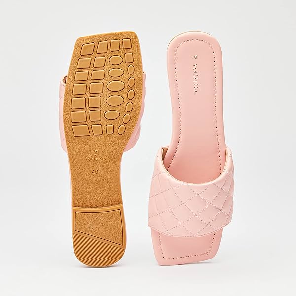 Image of Van Heusen Women's Salmon Pink Sandals