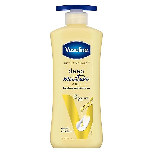 Image of Vaseline Deep Moisture Serum In Lotion, 400 ml 