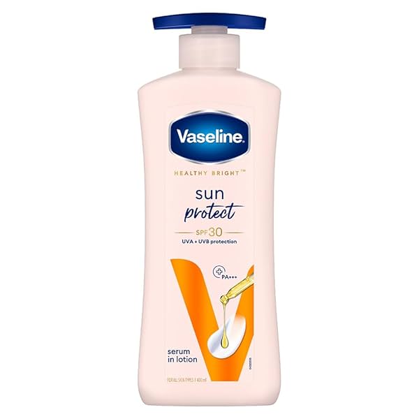 Image of Vaseline Healthy Bright Sun + Pollution Protection Daily Moisturizer 400ml