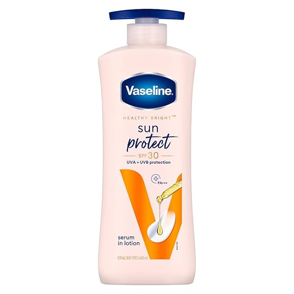 Image of Vaseline Sun Protect SPF 30 Body Lotion 600ml