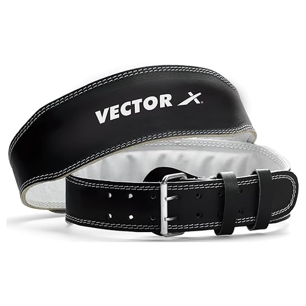 Image of Vector X Champion Weight Lifting Leather Gym Belt