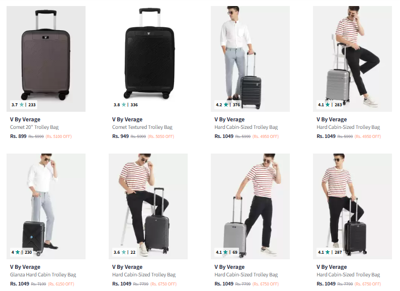 Image of Verage Luggages Starting At ₹899.