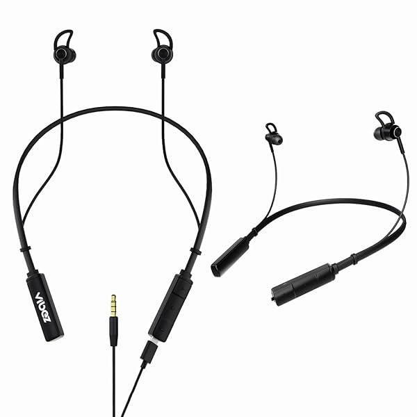 Image of Vibez by Lifelong 2-in-1 Wireless & Wired Earphones with Extra Bass