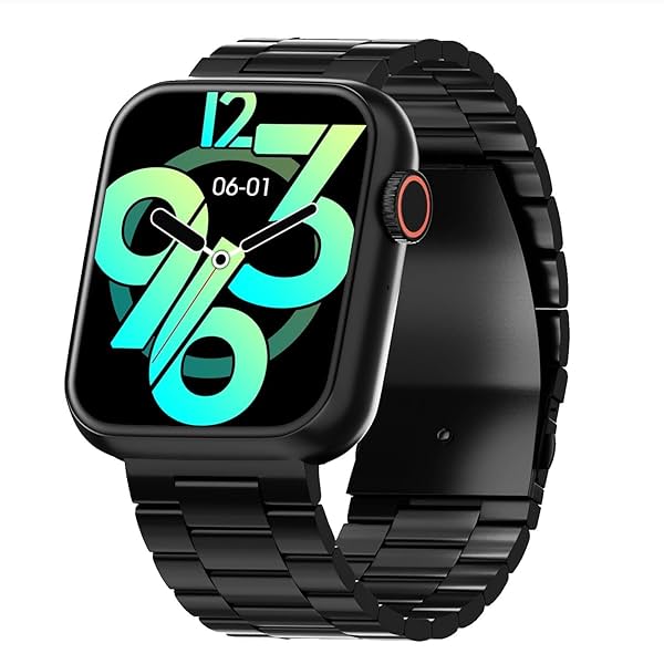 Image of Vibez by Lifelong Hype Men Smartwatch (VBSWM306, 1 Year Manufacturer Warranty, Black)