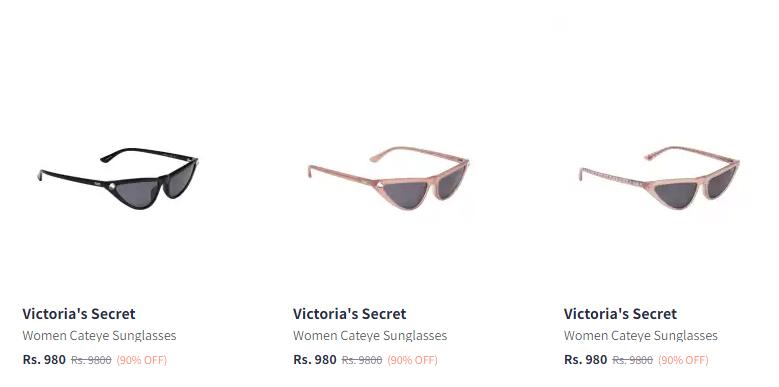 Image of Victoria's Secret Sunglasses Up to 90% Discount