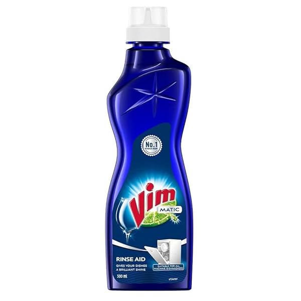 Image of Vim Matic Dishwash Rinse Aid, 500 ml