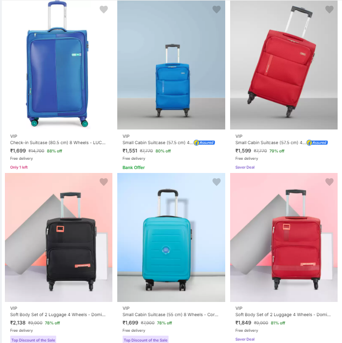 Image of Vip Suitcases @ Up to 88% Discount