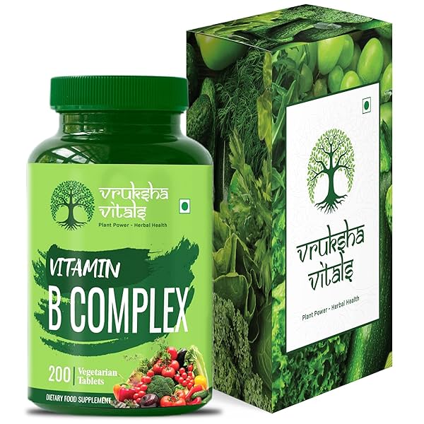 Image of Vruksha Vitals Vitamin B Complex 200 Tablets