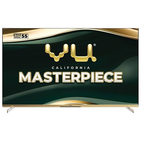 Image of Vu (55 inches) Masterpiece Frame Series 4K QLED TV 