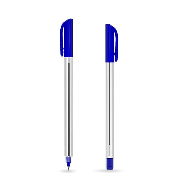 Image of WIN Tick Ball Pens | 60 Blue Ink Pens 