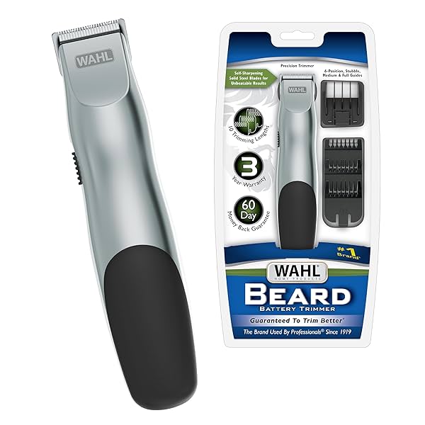 Image of Wahl Groomsman Cordless/Battery Operated Beard and Mustache Trimmer