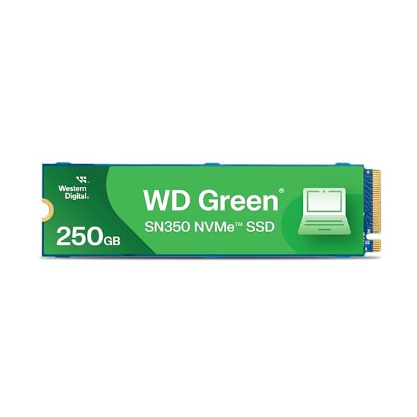 Image of Western Digital Green Sn350 Pcie Gen 3 Nvme Ssd, 250Gb