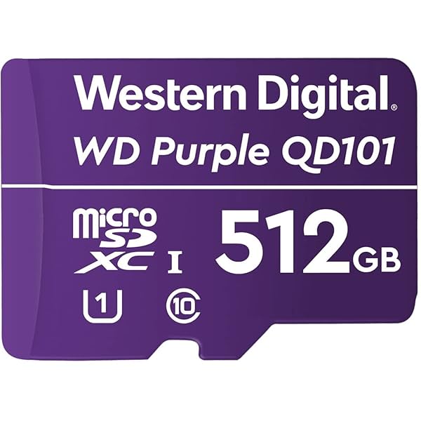 Image of Western Digital WD Purple 64GB Surveillance and Security Camera