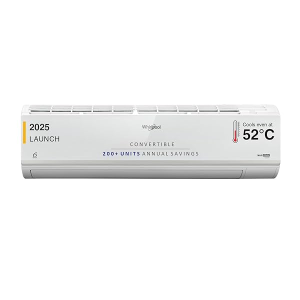 Image of Whirlpool 1.5 Ton Inverter Split , Convertible 4-in-1 (SAI16P55MCP0) Air Conditioner 