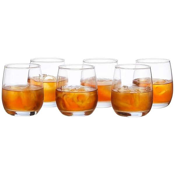 Image of Whiskey Glass Set of 6 (350ml Each)