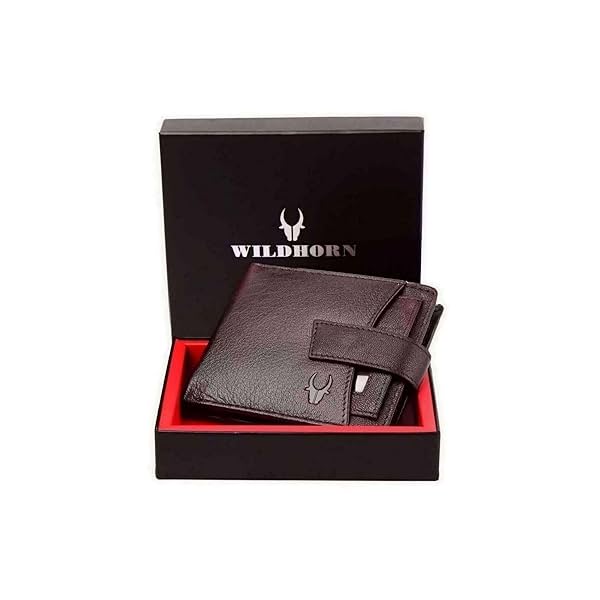 Image of WildHorn RFID Protected Leather Wallet for Men