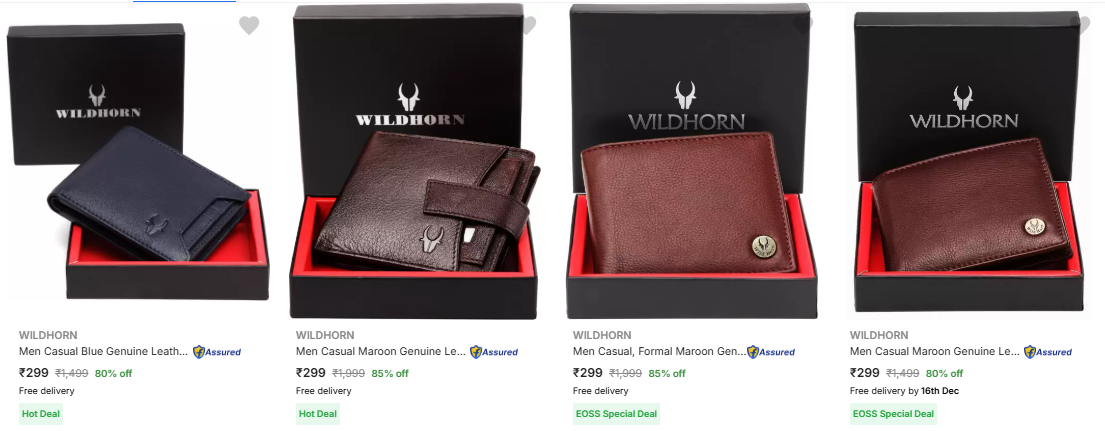 Image of Wildhorn Wallets up to 85% Discount