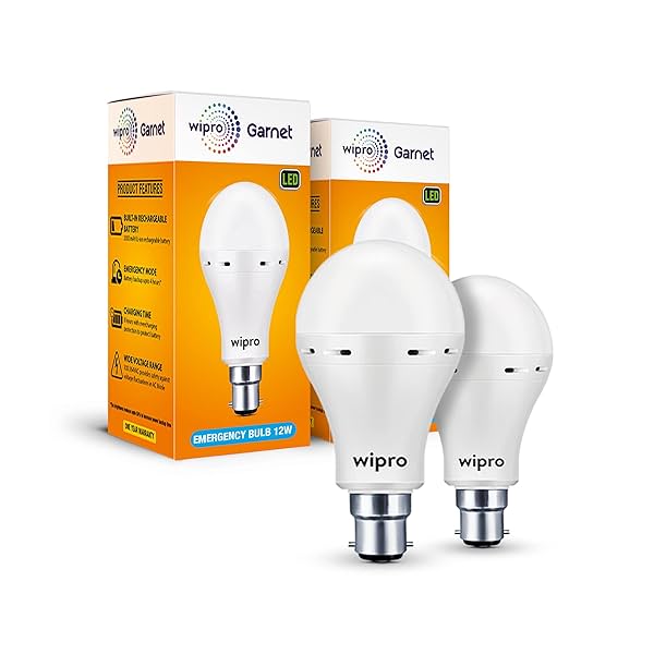 Image of Wipro Garnet 12w LED Emergency Bulb 