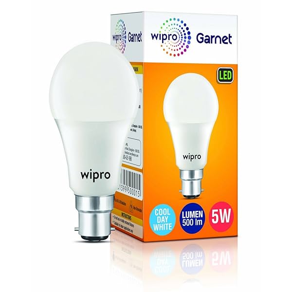 Image of Wipro Garnet 5W LED Bulb for Home & Office