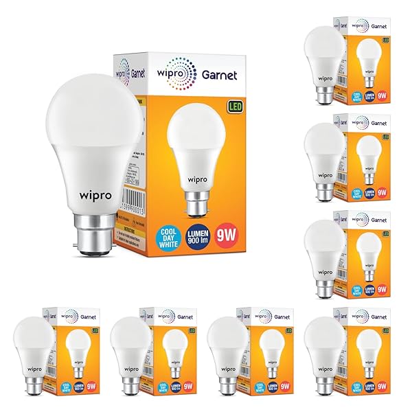 Image of Wipro Garnet 9W LED Bulb PO8