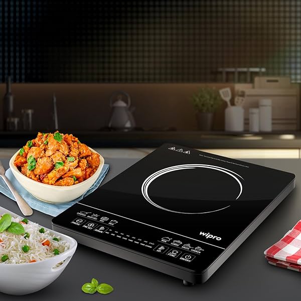 Image of Wipro Vesta Cic203 2200W Induction Cooktop