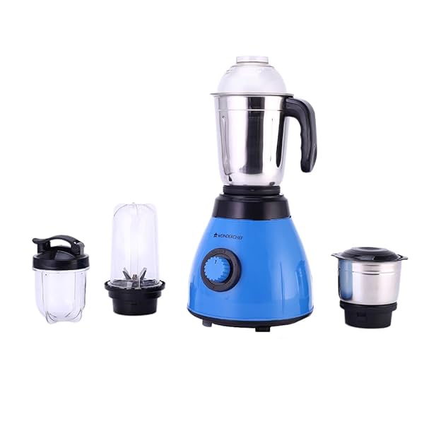 Image of Wonderchef Acura Blender Pro Mixer Grinder 500W, 230V~50Hz, 4 Jars