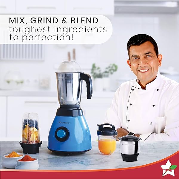 Image of Wonderchef Acura Blender Pro Mixer Grinder 500W