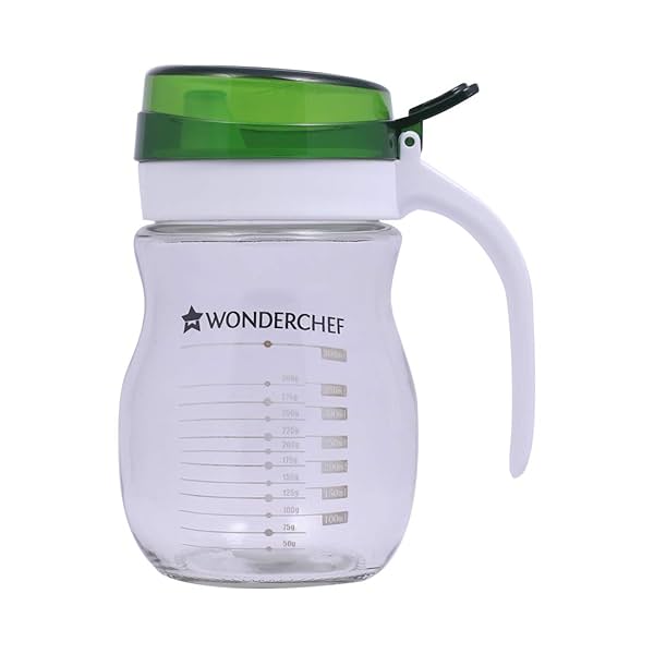 Image of Wonderchef Oil Pourer Glass Bottle for Kitchen (550ml)