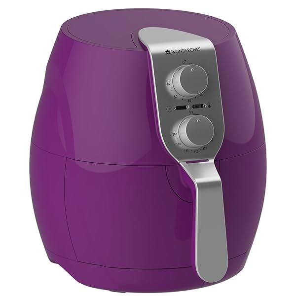 Image of Wonderchef Prato 2.2-Litre Electric Air Fryer (Purple)