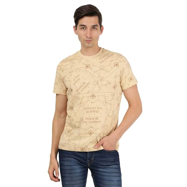 Image of Wrangler Men's Solid Slim Fit Tshirts