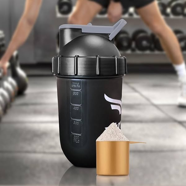 Image of XTRIM Gym Shaker Bottle, BPA-Free, Leakproof