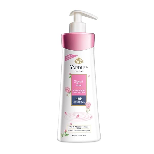 Image of Yardley London English Rose Hand & Body Lotion, 350ml+50ml