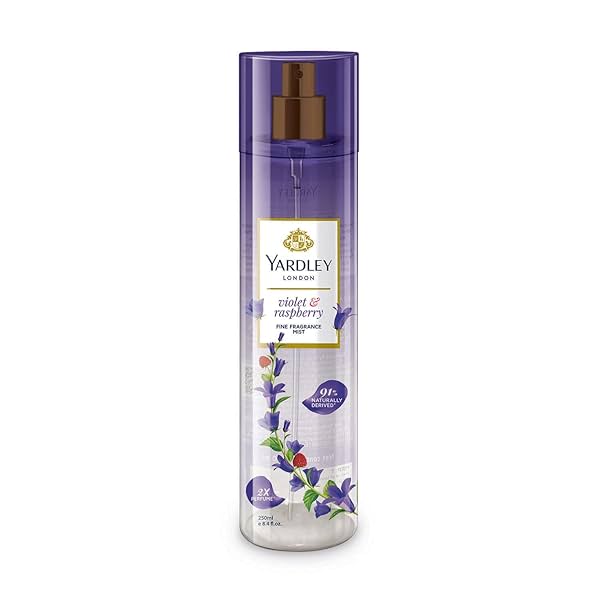 Image of Yardley London Violet & Raspberry Fine Fragrance Mist Spray|