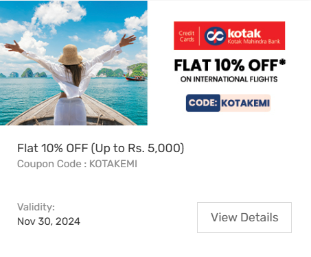 Image of Yatra Coupon: Flat 10% Off on International Flights