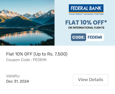 Image of Yatra Coupon: Flat 10% Off on International Flights