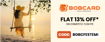 Image of Yatra Coupon : Flat 13% off on Domestic flight 