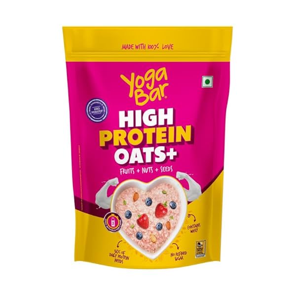 Image of Yogabar High Protein Oats 850gm